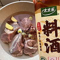 #黃河路美食#羊肉炒菠菜的做法圖解1